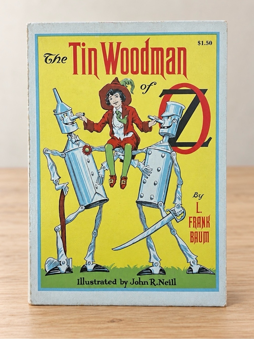 L. Frank Baum Books Set of 3 Magic of OZ Tin Woodman of OZ The Land of OZ